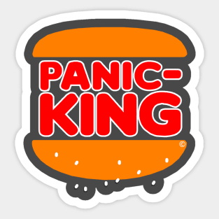 Panicking Sticker